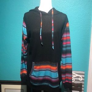 NWT Cowgirl Western couture serape top
